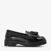 Dune Guardian Tassel-trim Leather Loafers -Dune Shop R03980898 BLACKLEATHER M