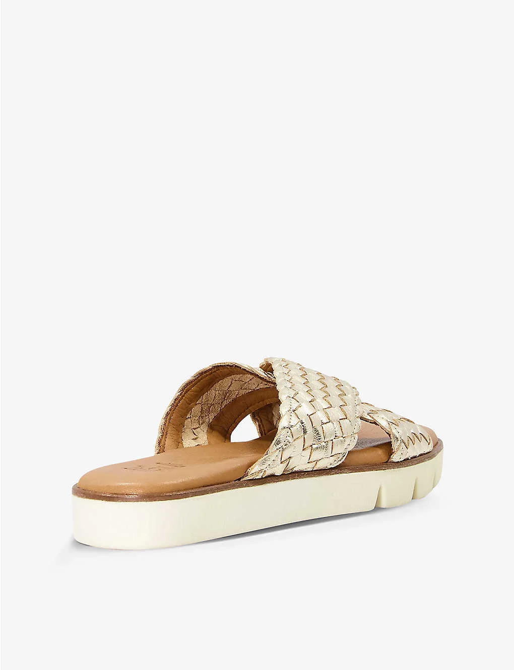 Dune Lexey Cross-over Woven-strap Leather Sandals 6 Dune Lexey Cross-over Woven-strap Leather Sandals - Image 4