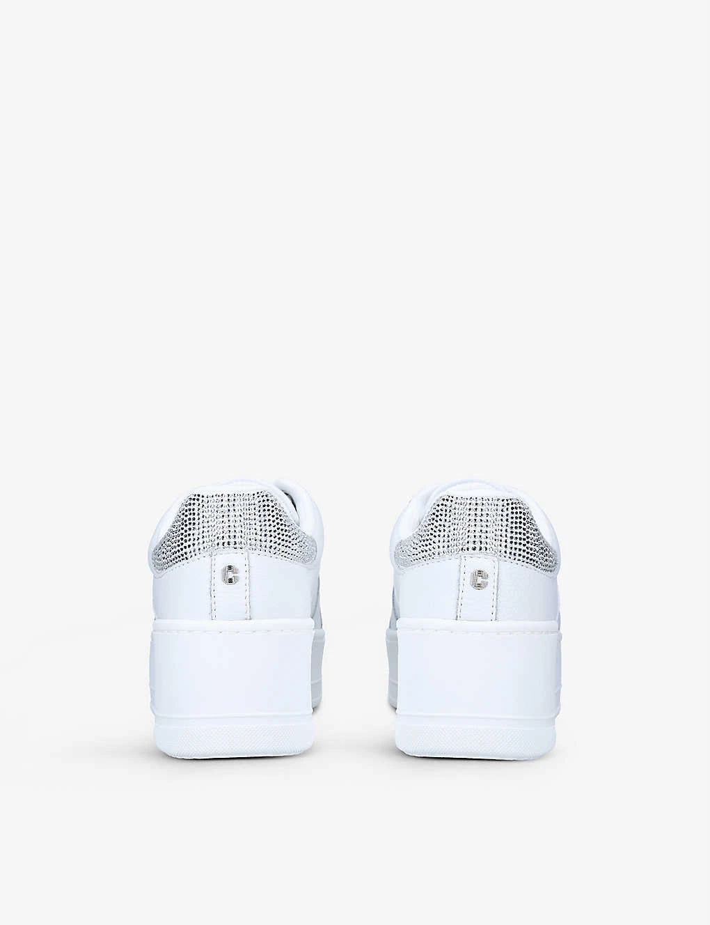 Carvela Connect Platform-sole Leather Trainers 6 Carvela Connect Platform-sole Leather Trainers - Image 4