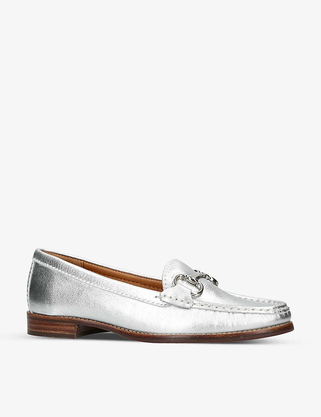 Click 2 Chain-embellished Leather Loafers 4 Click 2 Chain-embellished Leather Loafers - Image 2