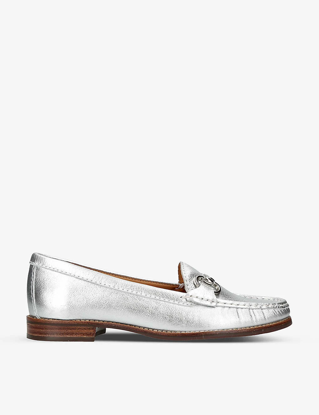 Click 2 Chain-embellished Leather Loafers 3 Click 2 Chain-embellished Leather Loafers