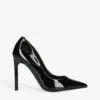 Steve Madden Vaze Faux Patent-leather Courts -Dune Shop R04058104 BLACK M
