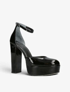 Paige Molly Patent Leather Platform Heels 8 Paige Molly Patent Leather Platform Heels -Dune Shop R04064386 BLACK ALT02