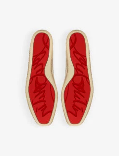 Christian Louboutin Espadon Leather Loafers -Dune Shop R04075722 GOOSE ALT04
