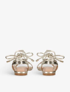 KG Kurt Geiger Riser Metallic Faux-leather Sandals 8 KG Kurt Geiger Riser Metallic Faux-leather Sandals -Dune Shop R04080124 GOLD ALT03