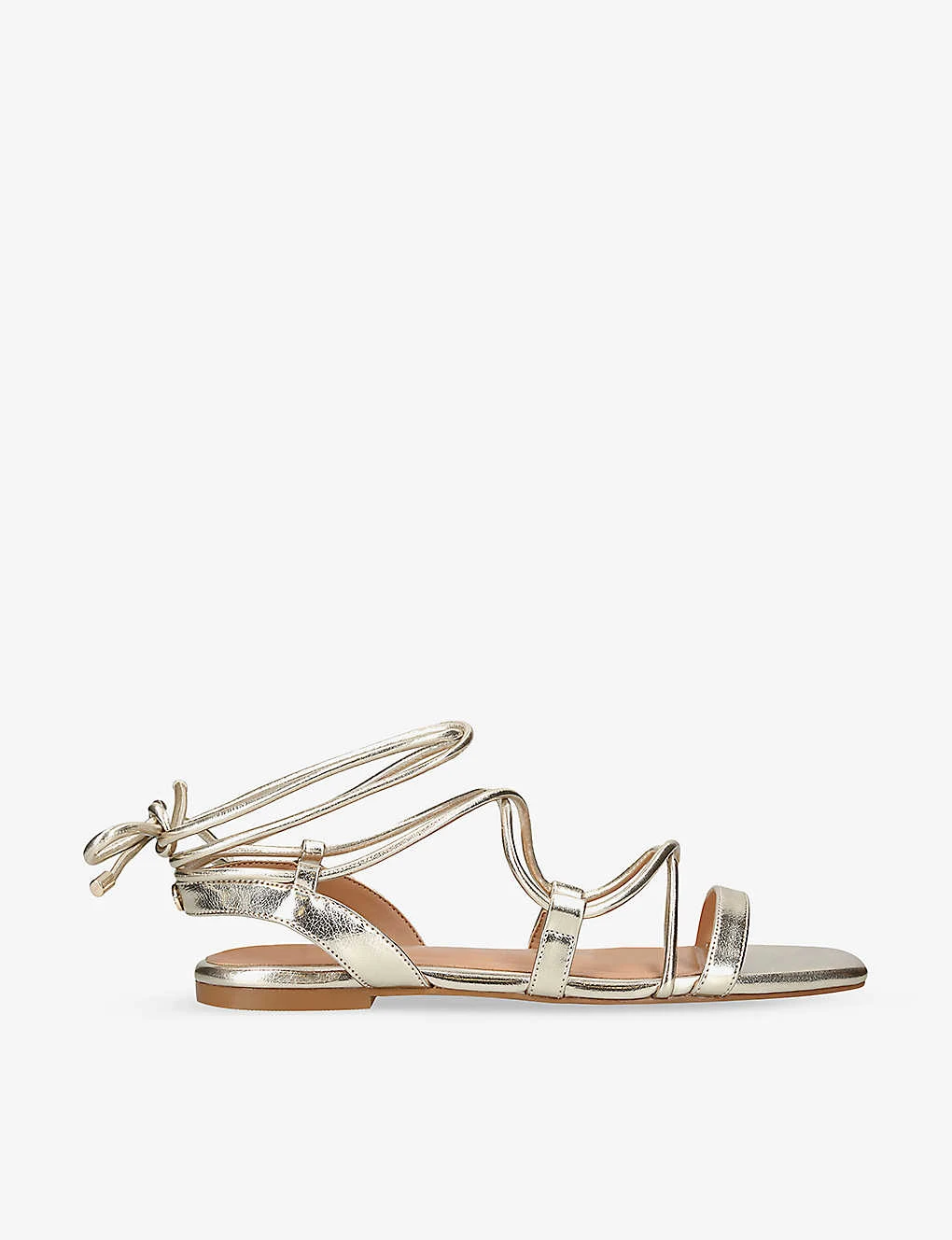 KG Kurt Geiger Riser Metallic Faux-leather Sandals 2 KG Kurt Geiger Riser Metallic Faux-leather Sandals