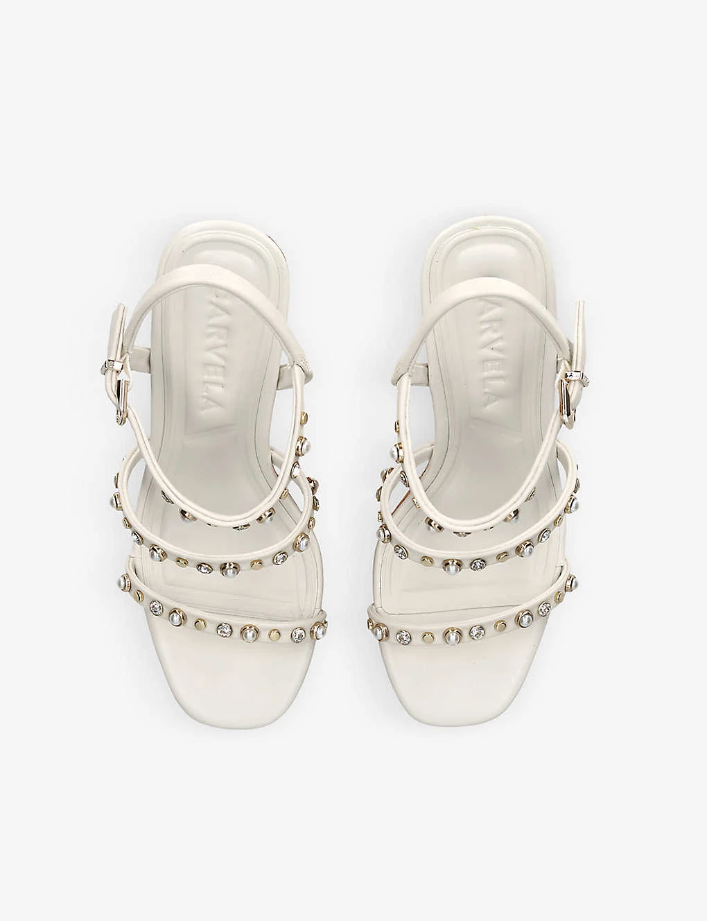 Carvela Precious Embellished Leather Wedges 4 Carvela Precious Embellished Leather Wedges - Image 2