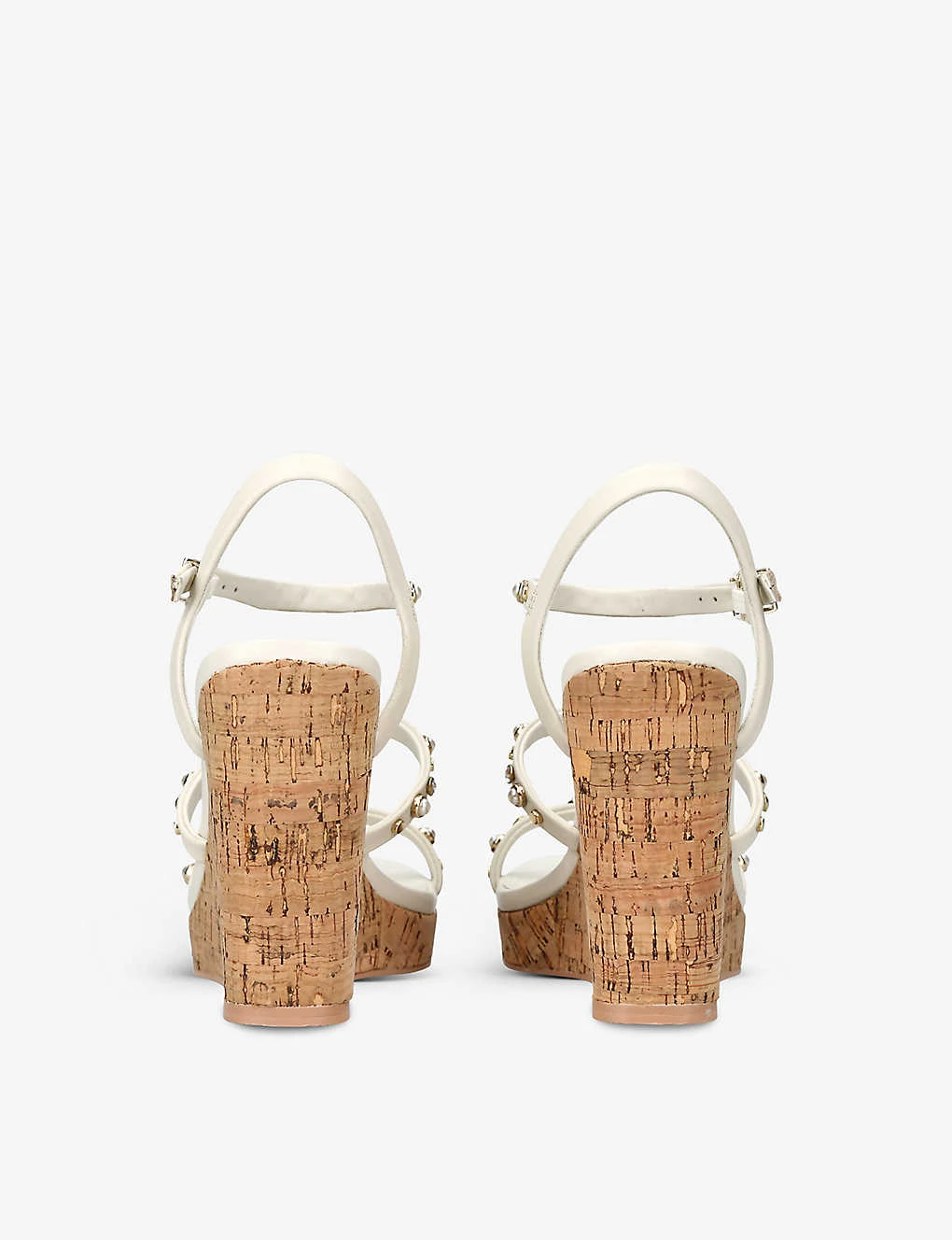Carvela Precious Embellished Leather Wedges 6 Carvela Precious Embellished Leather Wedges - Image 4