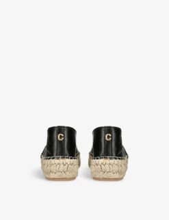 Siesta Panelled Leather Espadrilles -Dune Shop R04086303 BLACKCOMB ALT03