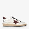 Golden Goose Ball Star Leather Low-top Trainers 1 Golden Goose Ball Star Leather Low-top Trainers -Dune Shop R04089064 WHITERED M