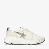 Golden Goose Running Sole 10876 Star-motif Leather Mid-top Trainers -Dune Shop R04089082 WHITECOMB M