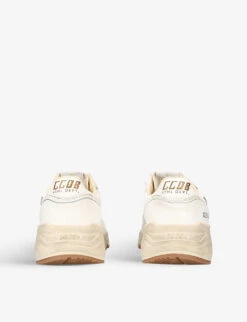 Golden Goose Running Sole 10100 Mesh And Leather Trainers -Dune Shop R04089096 WHITE ALT03