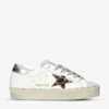 Golden Goose Hi Star 10675 Leopard-print Star Leather Low-top Trainers -Dune Shop R04089100 WHITEOTH M