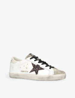 Golden Goose Women's Super-Star 11380 Leather Low-top Trainers 7 Golden Goose Women's Super-Star 11380 Leather Low-top Trainers -Dune Shop R04089103 WHITEBLK ALT02