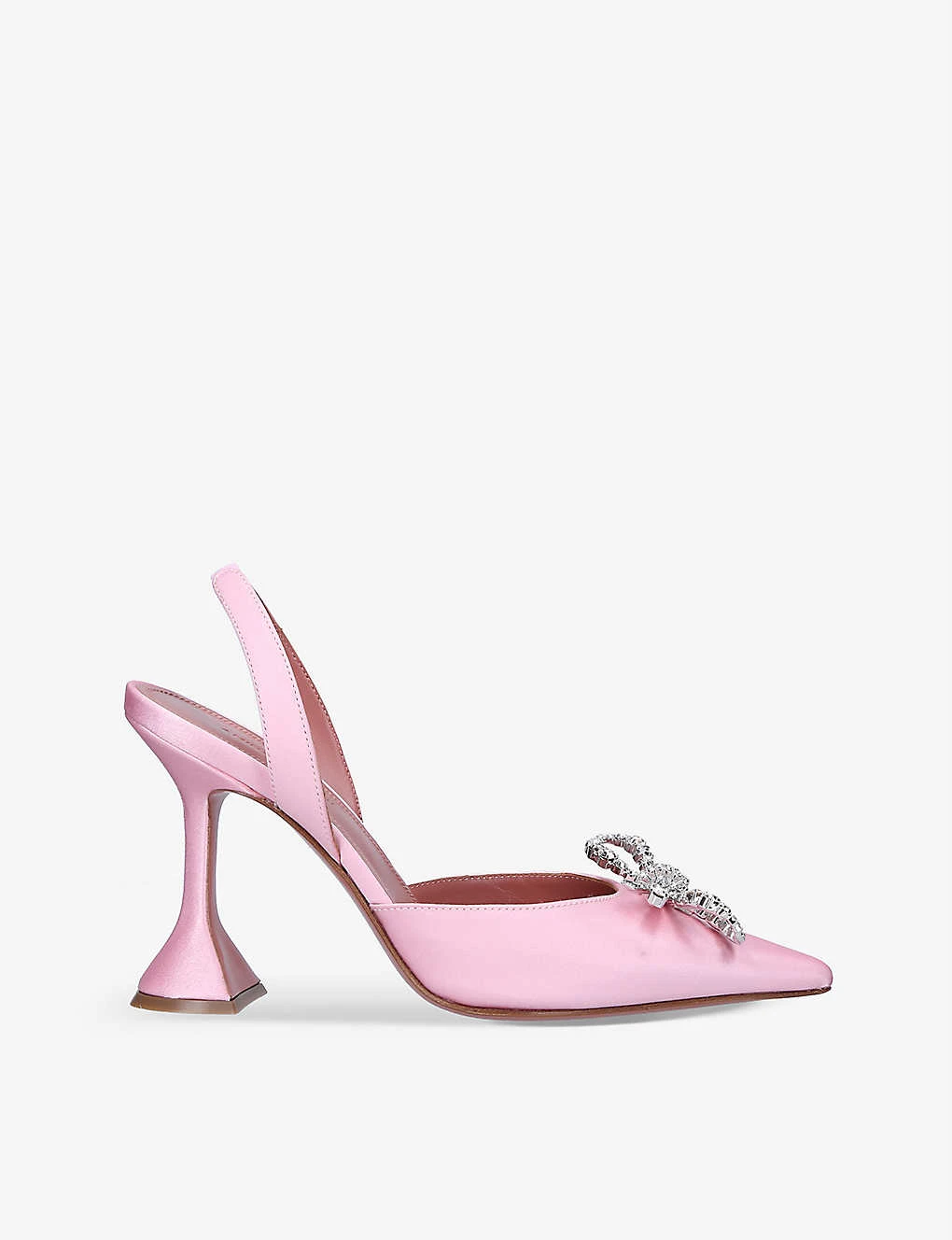 Amina Muaddi Rosie Crystal-embellished Sling-back Courts 3 Amina Muaddi Rosie Crystal-embellished Sling-back Courts