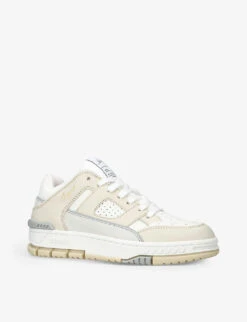 Axel Arigato Area Leather And Recycled Polyester Low-top Trainers -Dune Shop R04096046 BEIGECOMB ALT02