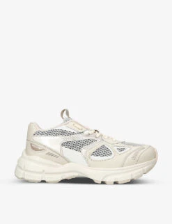 Axel Arigato Marathon Runner Mesh And Leather Trainers