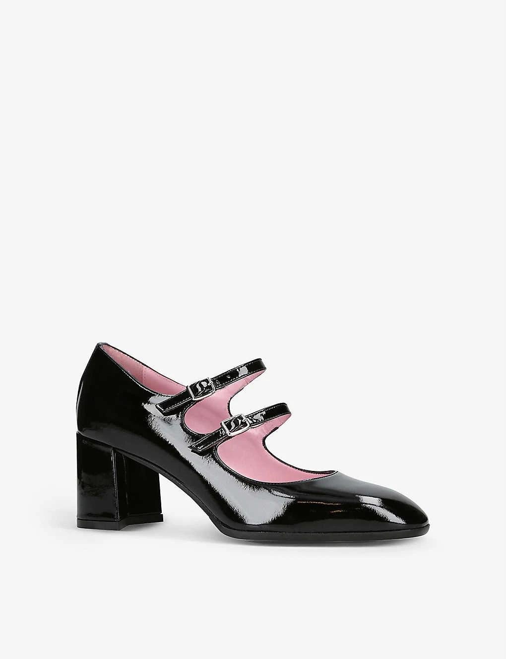 Alice Double-strap Patent-leather Mary Jane Heels 5 Alice Double-strap Patent-leather Mary Jane Heels - Image 3