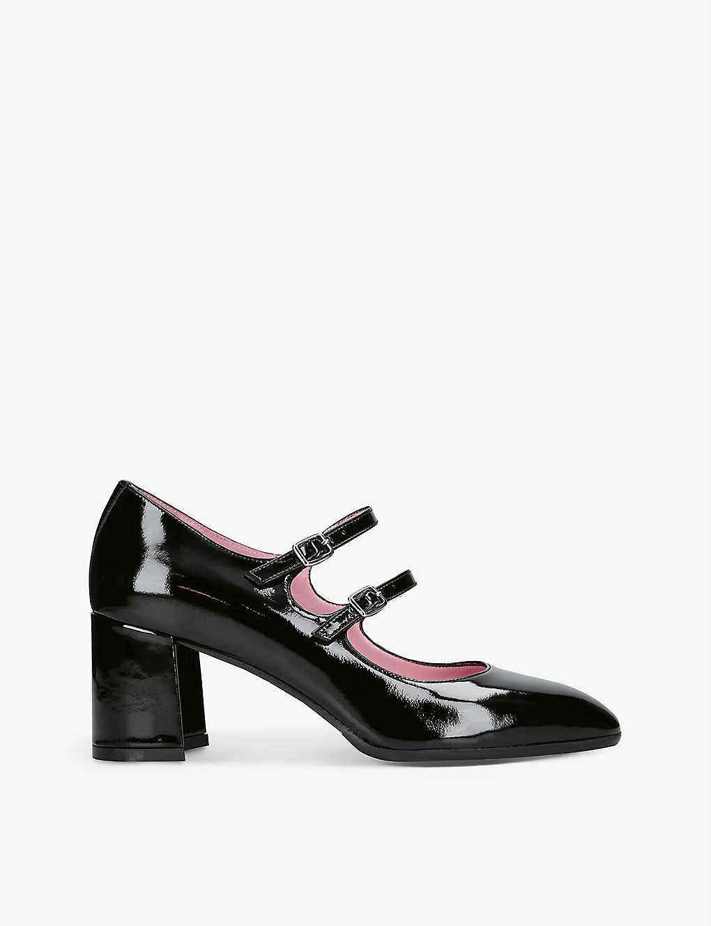 Alice Double-strap Patent-leather Mary Jane Heels 3 Alice Double-strap Patent-leather Mary Jane Heels