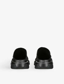 Balenciaga Speed Brand-print Woven Sandals -Dune Shop R04100973 BLACK ALT03