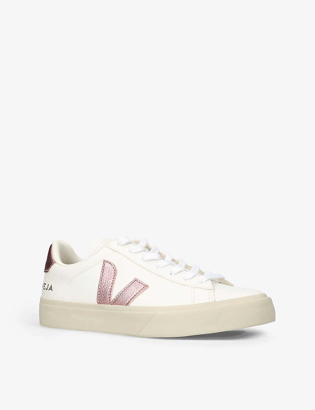 Veja Campo Logo-print Low-top Leather Trainers 5 Veja Campo Logo-print Low-top Leather Trainers - Image 3