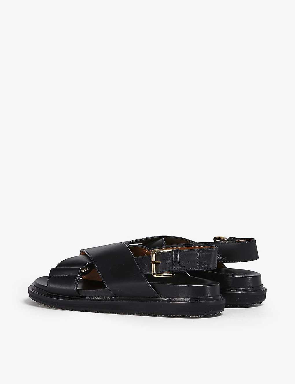 Marni Fussbett Cross-over Leather Sandals 6 Marni Fussbett Cross-over Leather Sandals - Image 4