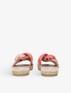 Manebi Yucatan Twist Front Raffia And Jute Sandals -Dune Shop R04110947 PINKCOMB ALT03