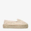 Manebi Yucatan Raffia-jute Slip-on Espadrilles -Dune Shop R04110965 CREAM M