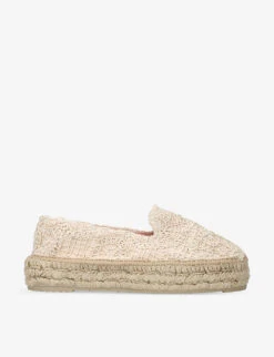 Manebi Yucatan Raffia-jute Slip-on Espadrilles
