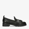 KG Kurt Geiger Macy Tasselled Leather Loafers 1 KG Kurt Geiger Macy Tasselled Leather Loafers -Dune Shop R04116416 BLACK M
