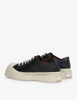 Marni Pablo Platform-sole Leather Low-top Trainers -Dune Shop R04118567 BLACK ALT03