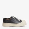 Marni Pablo Platform-sole Leather Low-top Trainers -Dune Shop R04118567 BLACK M