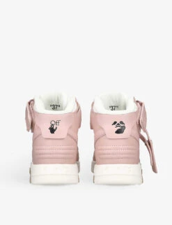 Out Of Office Leather Mid-top Trainers -Dune Shop R04118631 PINKCOMB ALT03
