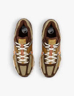 Nike Zoom Vomero 5 Logo-embossed Leather And Mesh Low-top Trainers -Dune Shop R04119224 WHITESUEDECACAO ALT01