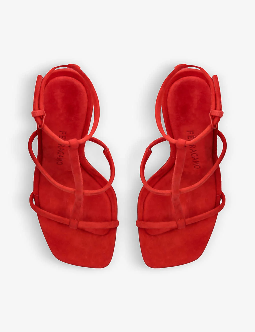 Salvatore Ferragamo Elina 105 Leather Heeled Sandals 5 Salvatore Ferragamo Elina 105 Leather Heeled Sandals - Image 3