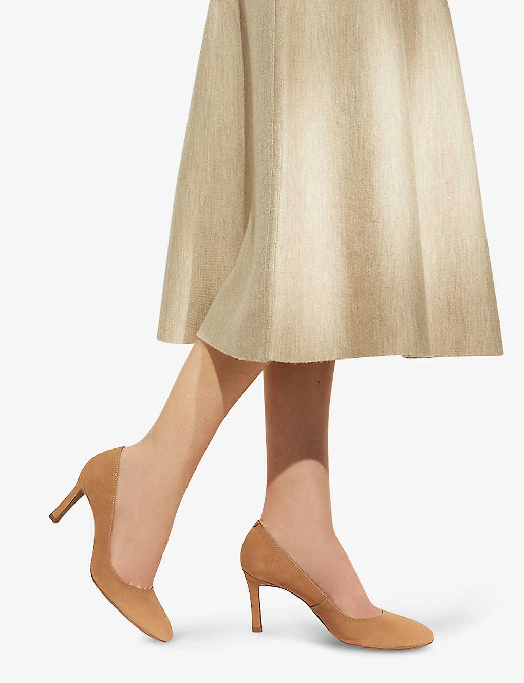 Dune Adele Round-toe Suede Courts 4 Dune Adele Round-toe Suede Courts - Image 2