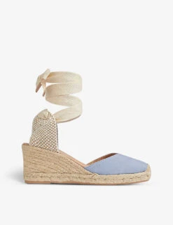 Maureen Suede Espadrille Wedges