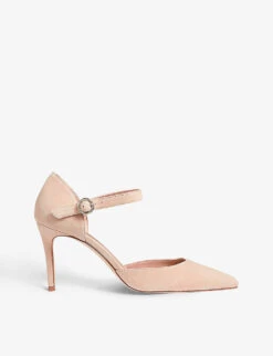 Monet Pointed Suede Court Heels