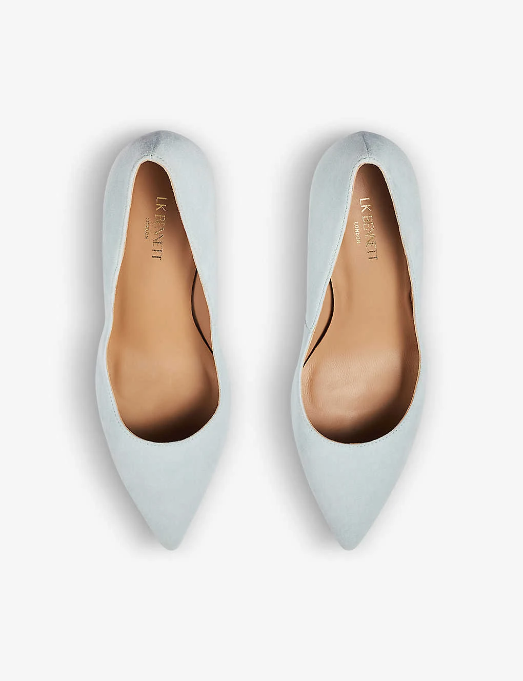 Floret Pointed-toe Stiletto-heel Suede Court Shoes 4 Floret Pointed-toe Stiletto-heel Suede Court Shoes - Image 2