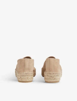 Taylor Platform-sole Suede Espadrilles -Dune Shop R04128607 BEITRENCH ALT03