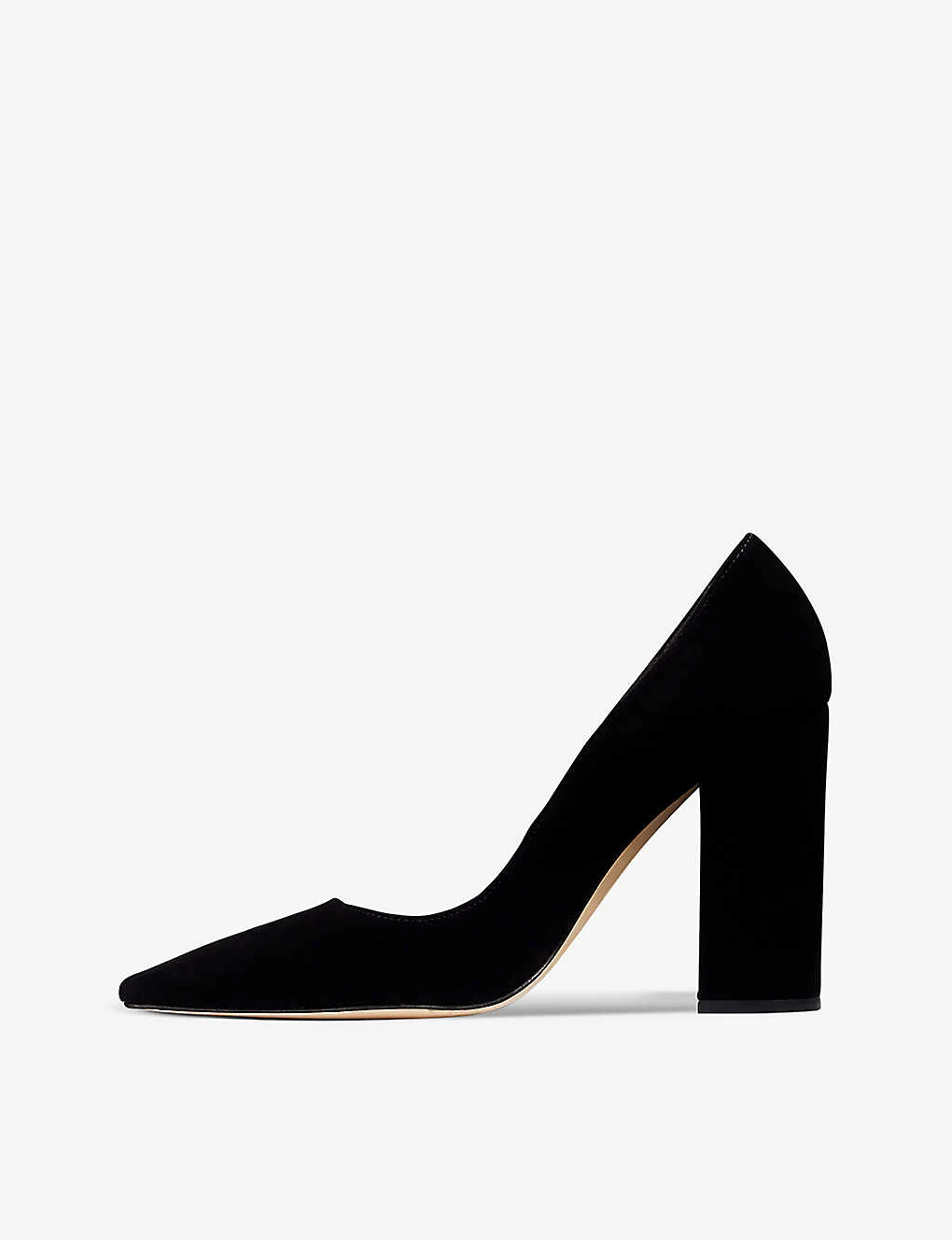 June Block-heel Suede Courts 5 June Block-heel Suede Courts - Image 3