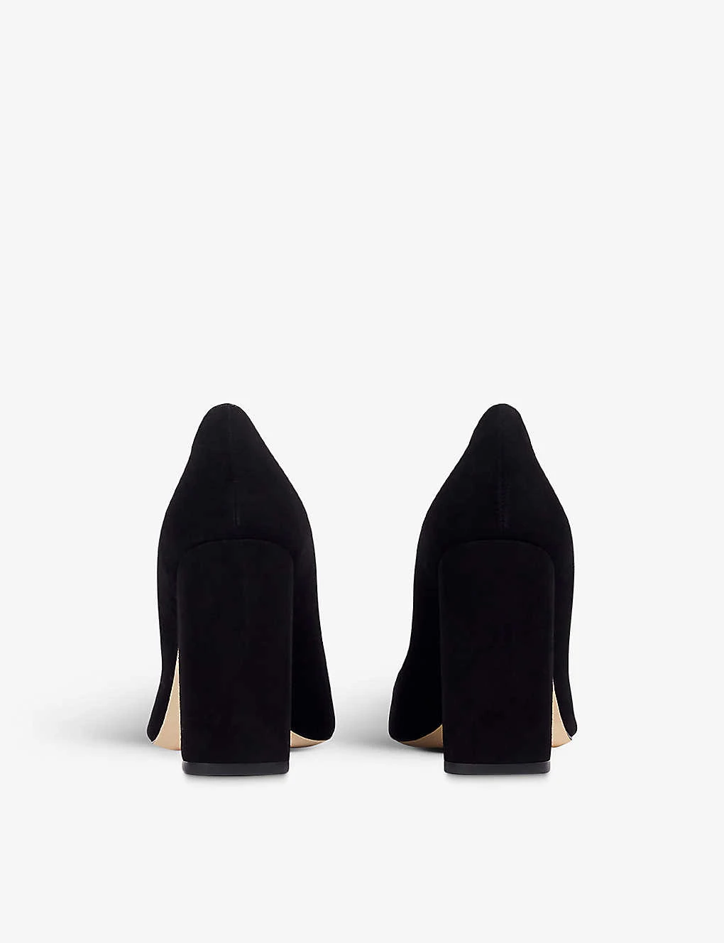 June Block-heel Suede Courts 6 June Block-heel Suede Courts - Image 4