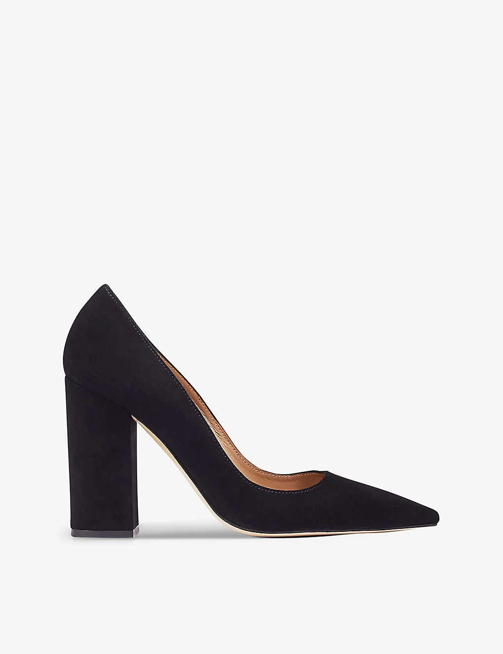 June Block-heel Suede Courts 3 June Block-heel Suede Courts
