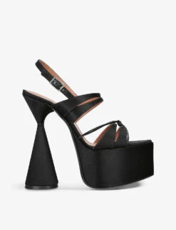 Belle 150 Leather Platform Sandals