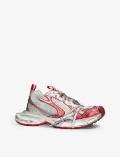 Balenciaga 3XL Mesh Low-top Trainers 9 Balenciaga 3XL Mesh Low-top Trainers -Dune Shop R04135815 WHITERED ALT02