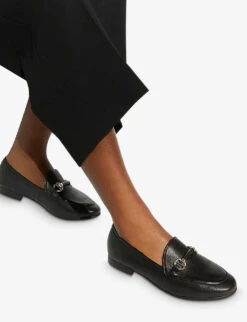 Dune Grange Snaffle-trim Leather Loafers 11 Dune Grange Snaffle-trim Leather Loafers -Dune Shop R04135975 BLACKLEATHER ALT04