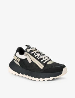 KG Kurt Geiger Lowell Logo-print Faux-leather Low-top Trainers -Dune Shop R04143992 BLACKCOMB ALT02