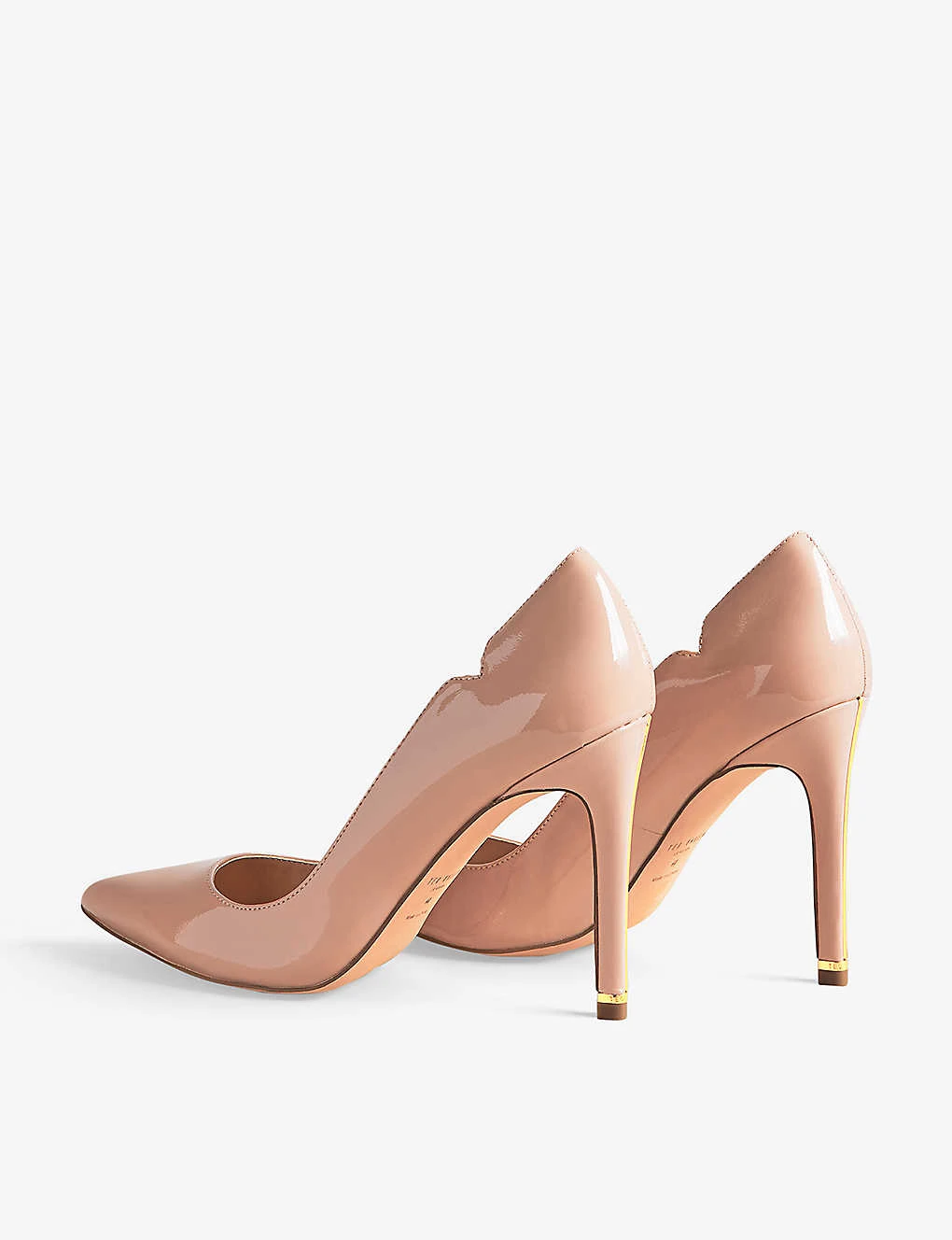 Ted Baker Cut-out Leather Heeled Courts 5 Ted Baker Cut-out Leather Heeled Courts - Image 3
