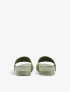 ANINE BING Isla Branded PVC Sliders -Dune Shop R04146371 ARTICHOKEMONOGRAM ALT03