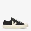 Veja Wata II V-logo Canvas Low-top Trainers -Dune Shop R04147713 BLKWHITE M